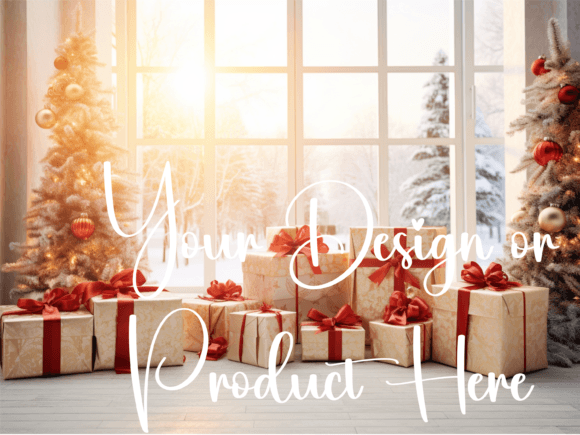 Download Christmas Background for Product Mockups - Premium Bundle