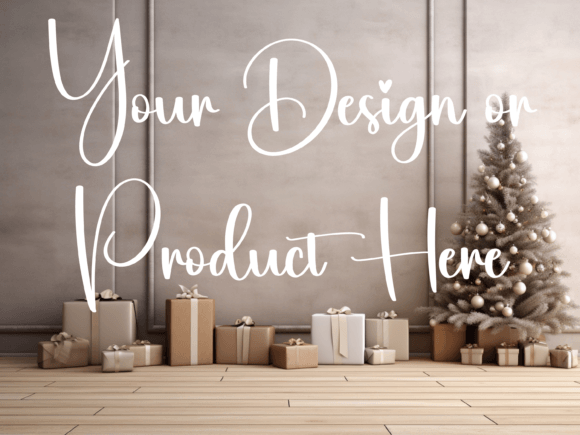 Download Christmas Background for Product Mockups - Product mockups Collection
